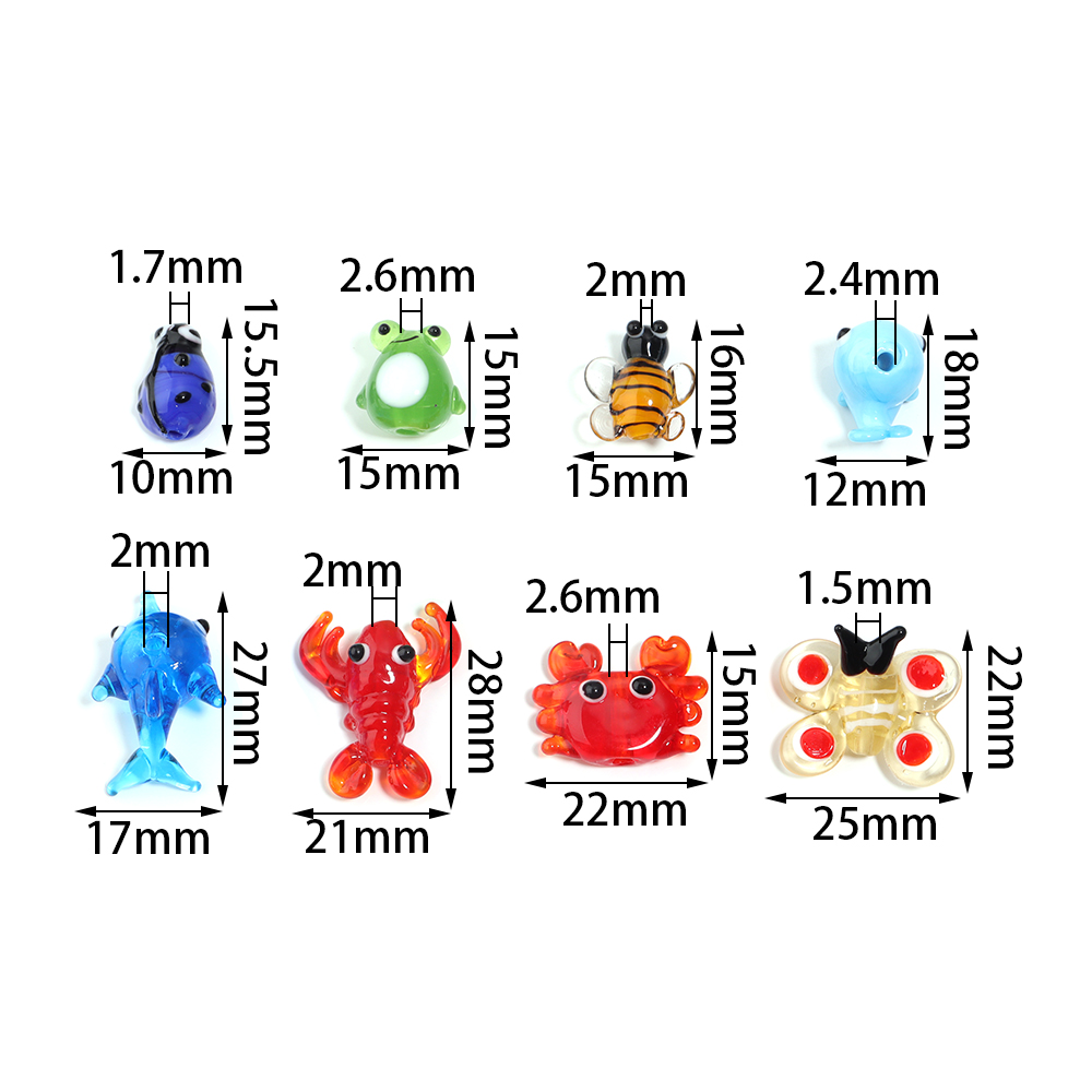 2 buah liontin kaca dekorasi a - Marine Aquarium ulasan dan harga