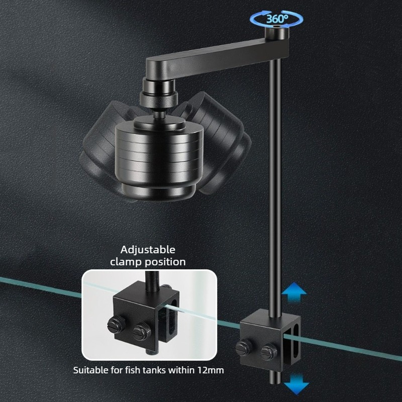 Lampu Akuarium LED 3 Warna Tah - Aquarium Marine Lights ulasan dan harga