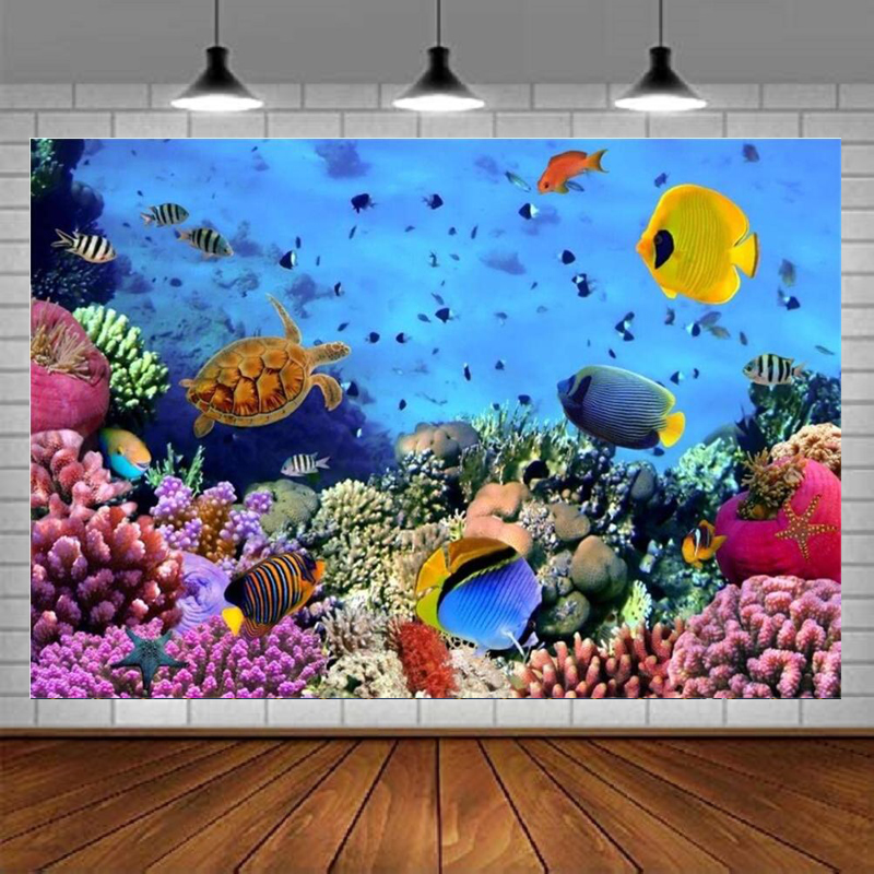 Latar Belakang Fotografi Dunia - Aquarium Marine World ulasan dan harga