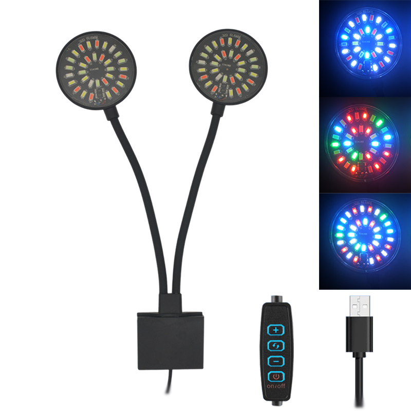 Lampu LED Akuarium USB Lampu K - Aquarium Marine Lights ulasan dan harga
