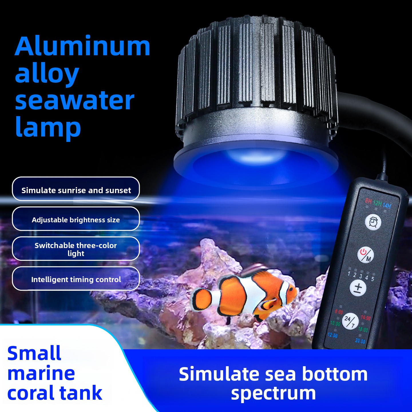 Lampu karang cerdas spektral l - Reef Lighting ulasan dan harga