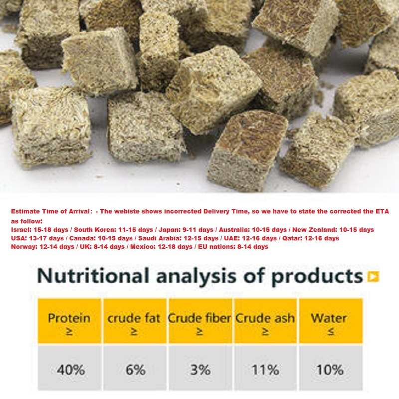 Cacing Darah Beku Kering Alami - Marine Aquarium Cube ulasan dan harga
