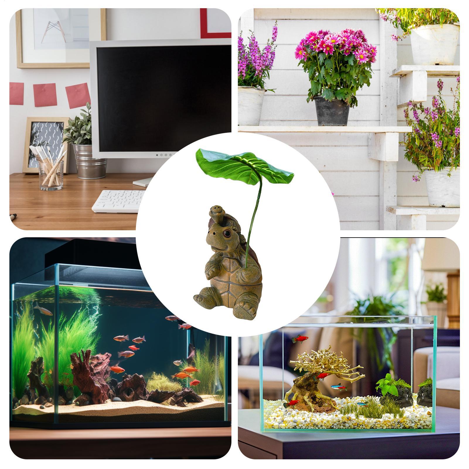 Patung Kura-kura Dekorasi Akua - Marine Fish Tank ulasan dan harga