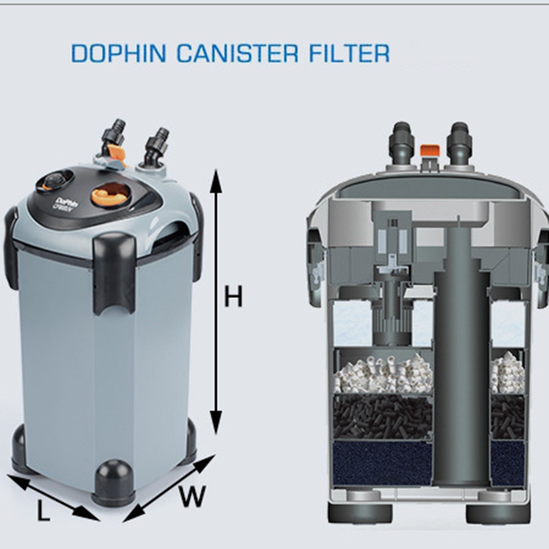 Dophin CF Series Filter akuari - Reef Tank Filter ulasan dan harga