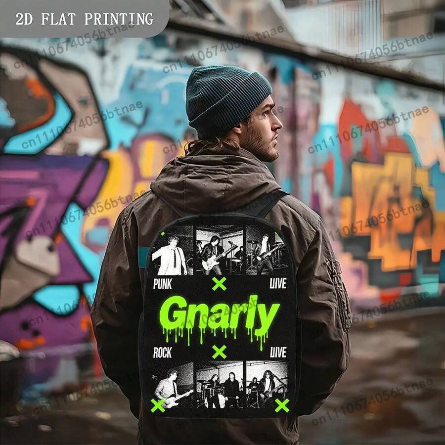 1 Buah Ransel Gaya Kasual Ceta - Live Rock ulasan dan harga